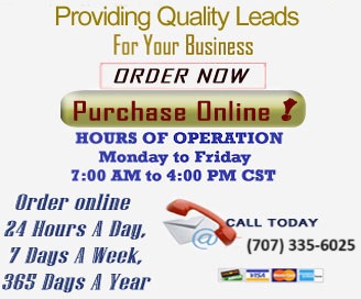 Order Business Opportunity Leads